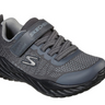 Skechers Kids Nitro Sprint Trainers - Charcoal / Black - The Foot Factory