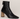 Una Healy Womens Broken Arrows Fashion Ankle Boot - Vinyl Black Cube