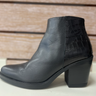 Patricia Millar Womens Leather Ankle Boots - Black