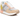 Xti Womens Fashion Trainers - Pink / Yellow / White