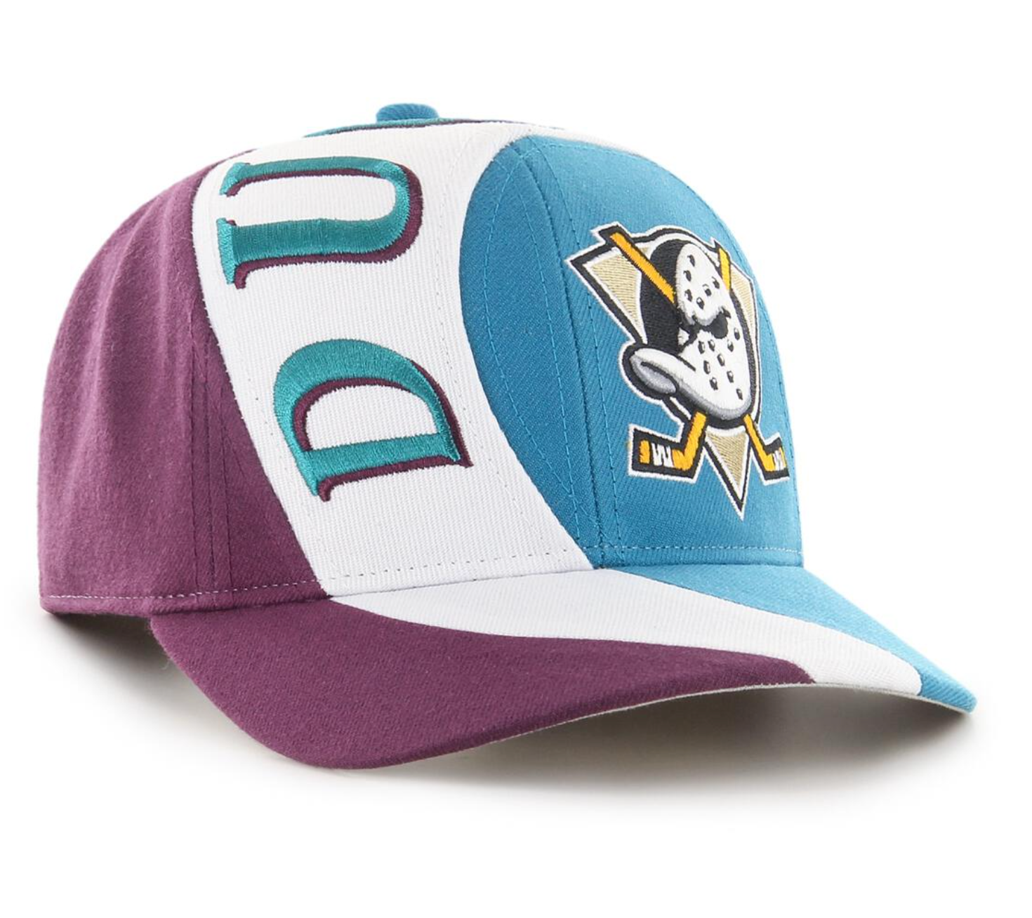 '47 Brand Unisex Anaheim Ducks Retro Cap - Plum