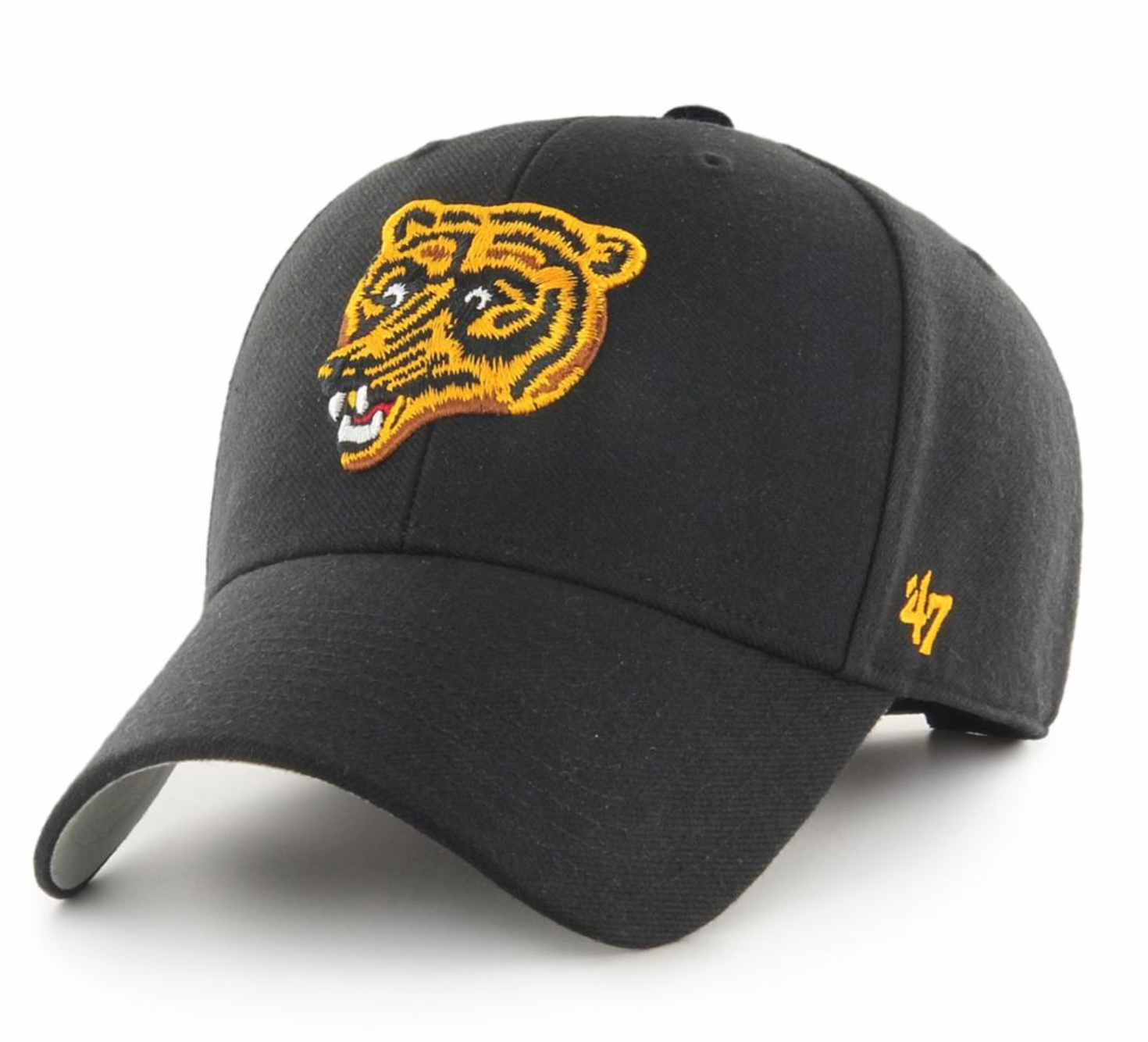 '47 Brand Unisex Boston Bruins Retro Logo Cap - Black