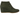 TOMS Womens Kala Wedged Heel Boot - Olive