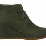 TOMS Womens Kala Wedged Heel Boot - Olive