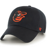 '47 Brand Unisex Baltimore Orioles Clean Up Cap - Black