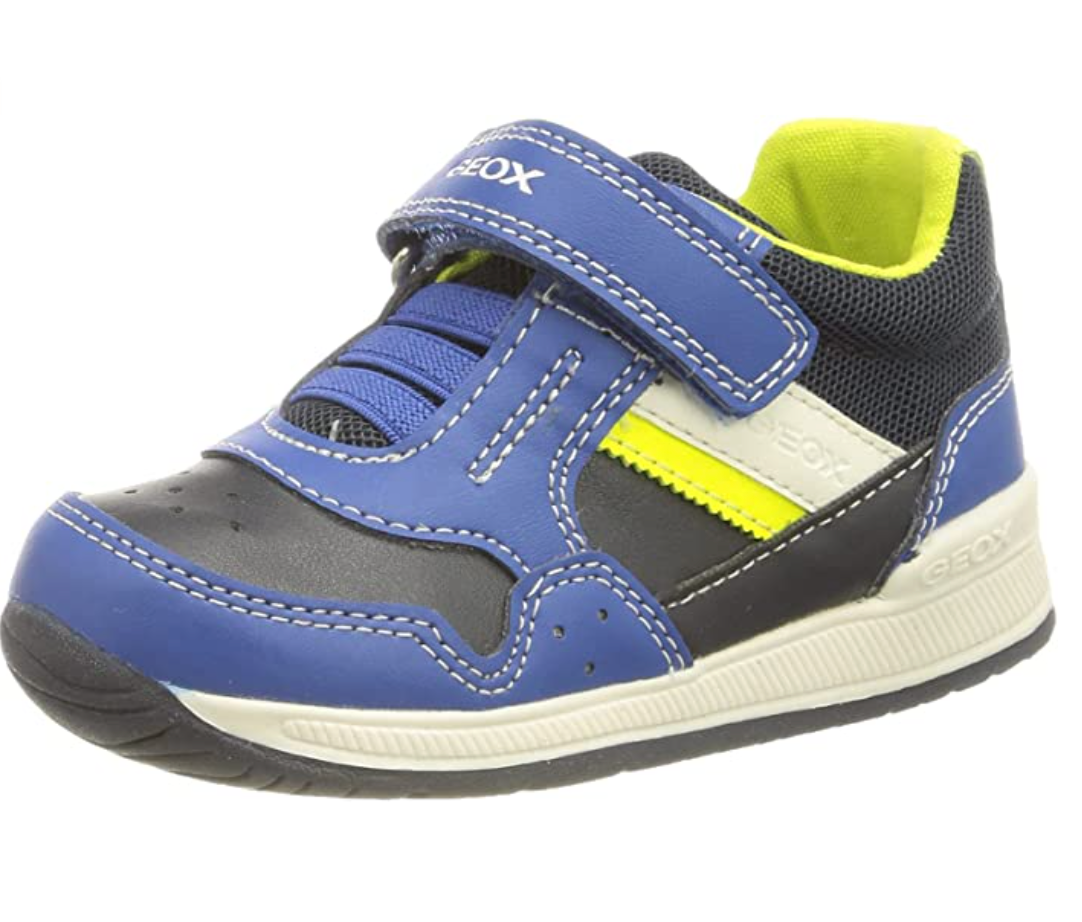 Geox Infant Trainers - Blue / Yellow
