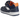 Geox Infant Leather Toddlers Trainers - Navy / Orange
