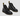 Dr Martens Unisex 101 hladké kožené boty - černé
