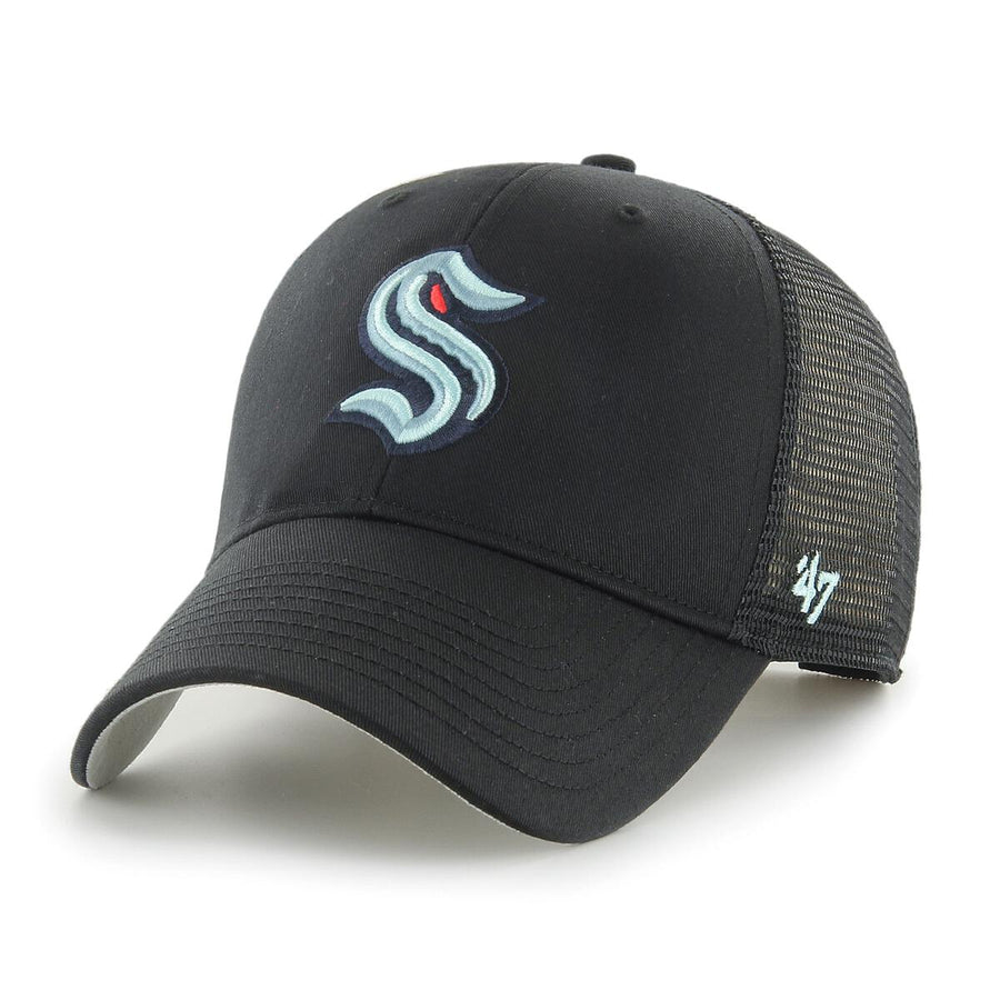 '47 Brand Unisex Seattle Kraken Trucker Cap - Black