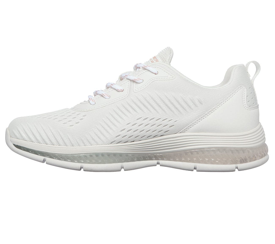 Skechers Womens Bobs Sport Squad Gamma Trainers - White