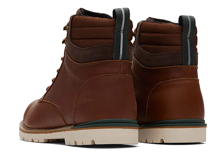 Opaz Boot TOMS Mens Ashland Leather Boot - Topaz Brown – The Foot Factory