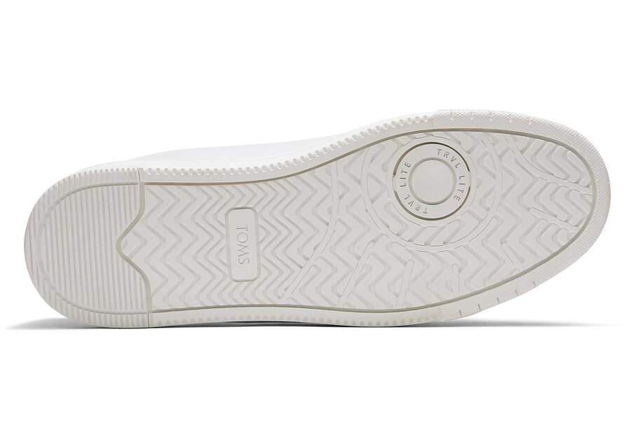 TOMS Mens TRVL Lite Trainers - White - The Foot Factory