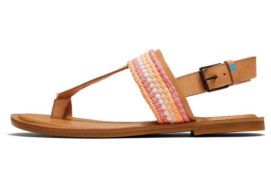 TOMS Womens Bree Sandal - Honey - The Foot Factory