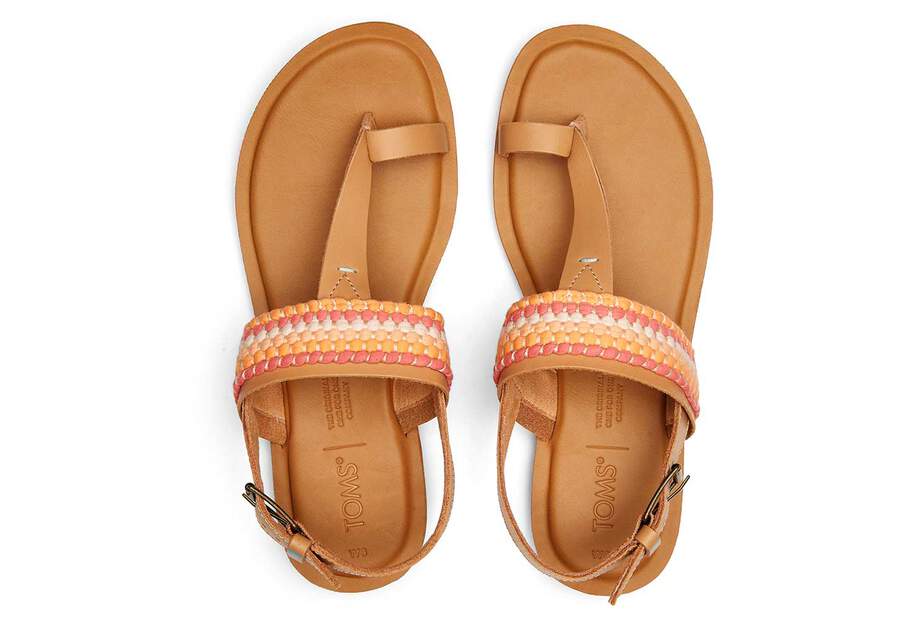 TOMS Womens Bree Sandal - Honey - The Foot Factory