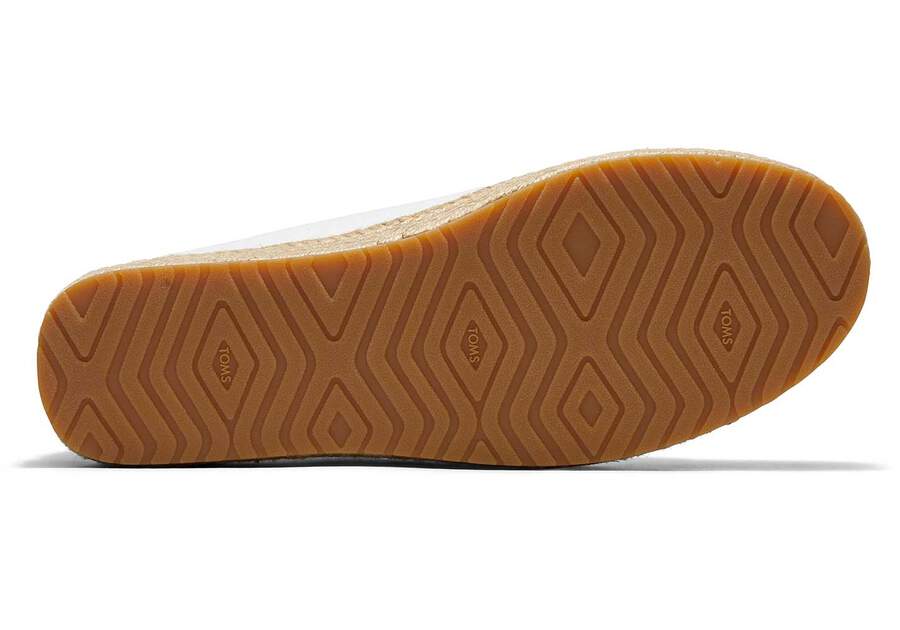 TOMS Womens Cassiah Platform Trainer - White