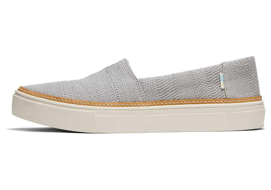 TOMS Womens Parker Slip On Trainer - Drizzle Grey