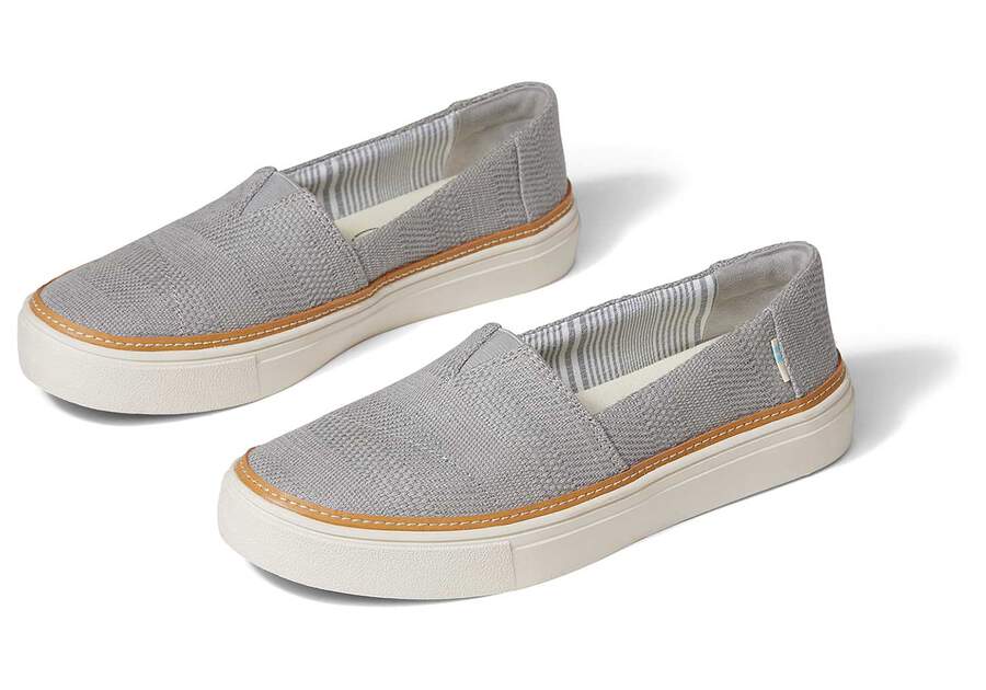 TOMS Womens Parker Slip On Trainer - Drizzle Grey