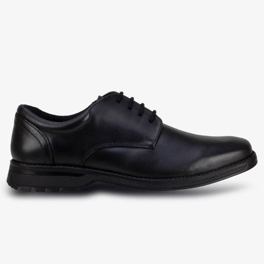 Term Kids Clerk Tyson Leather Shoe - Black