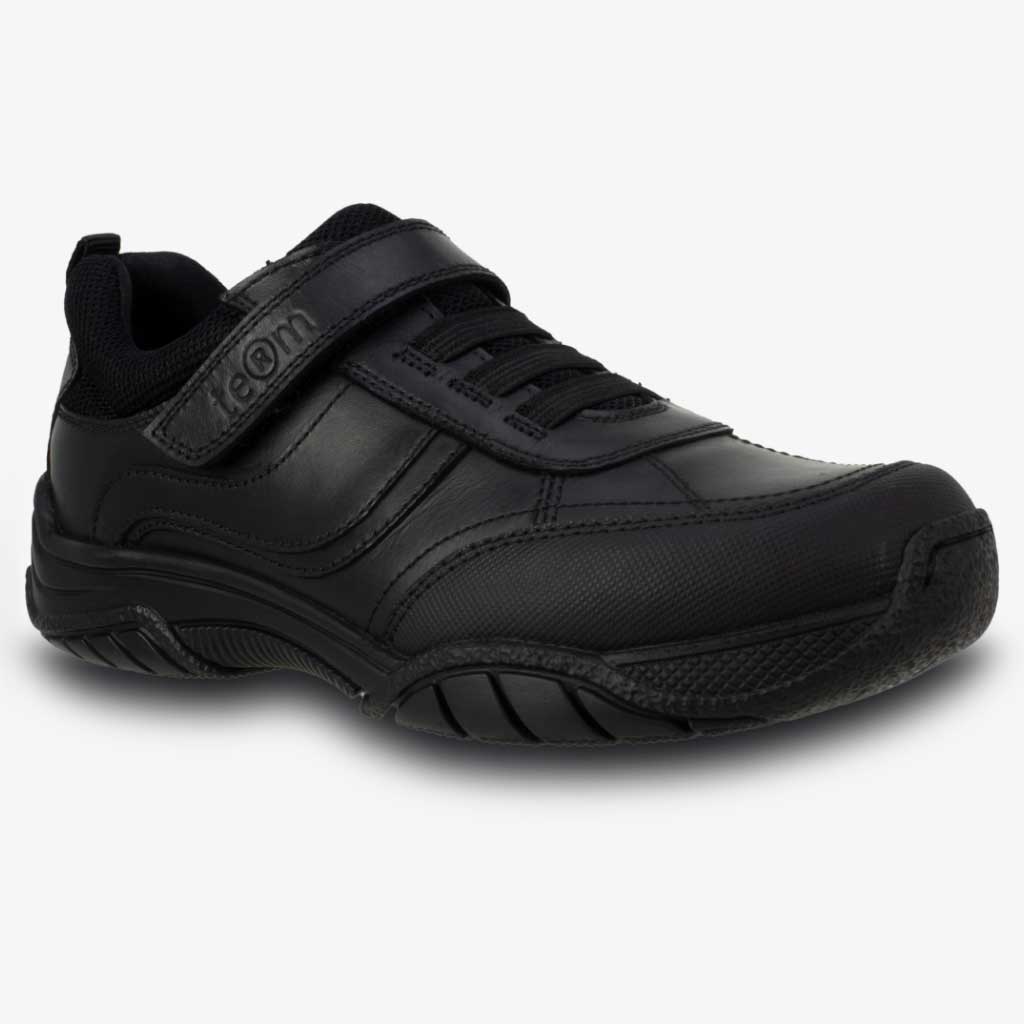 Term Kids Maxx Leather Shoe - Black