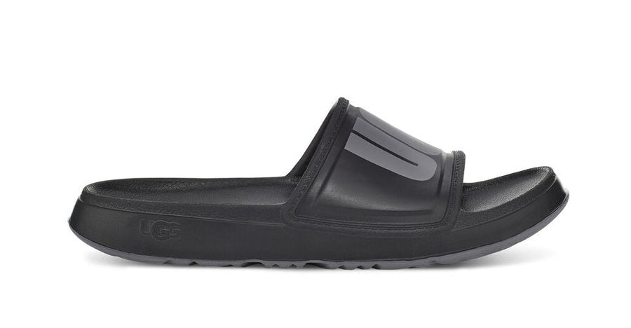 UGG Mens Wilcox Slide - Black - The Foot Factory