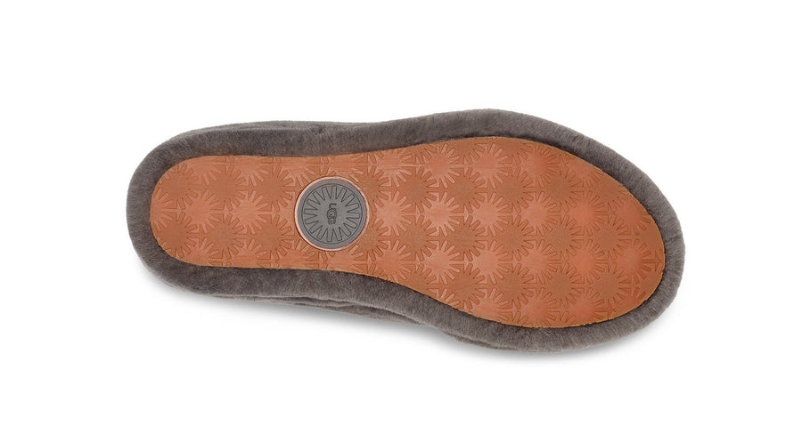 UGG Womens Fab Yeah Slippers - Charcoal - The Foot Factory