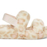 UGG Womens Oh Yeah Panther Print Slippers - White