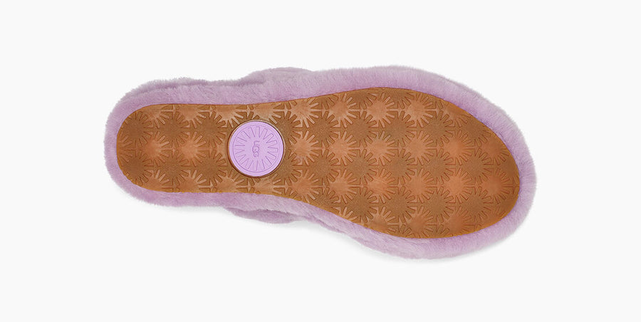 UGG Womens Oh Yeah Slippers - Lilac Bloom