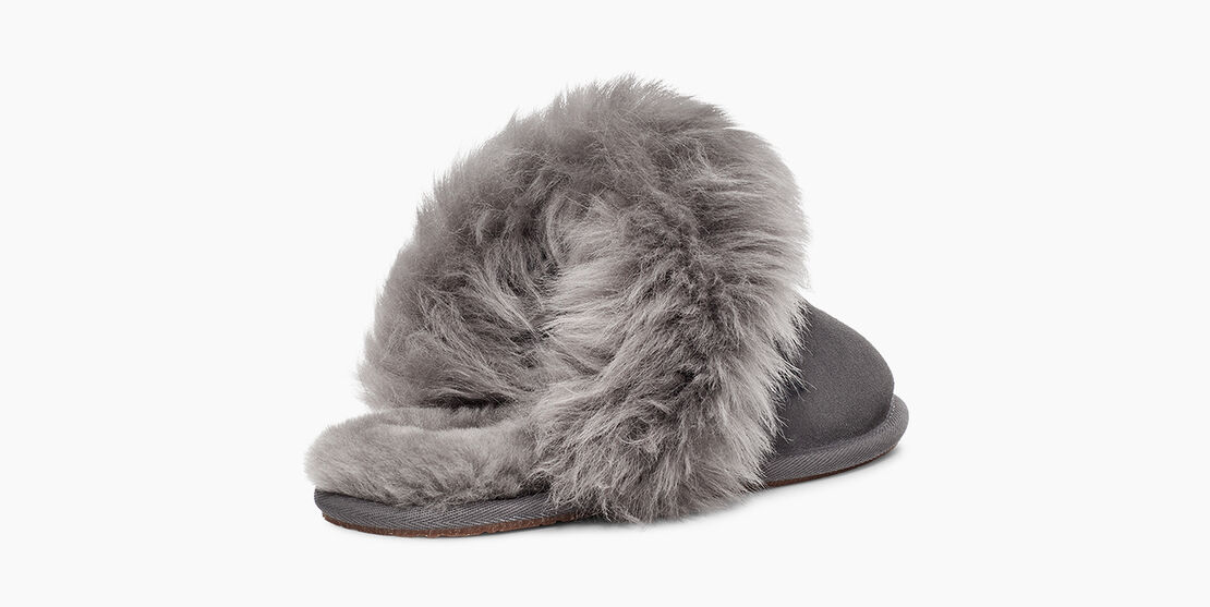 UGG Womens Scuff Sis Slippers - Charcoal