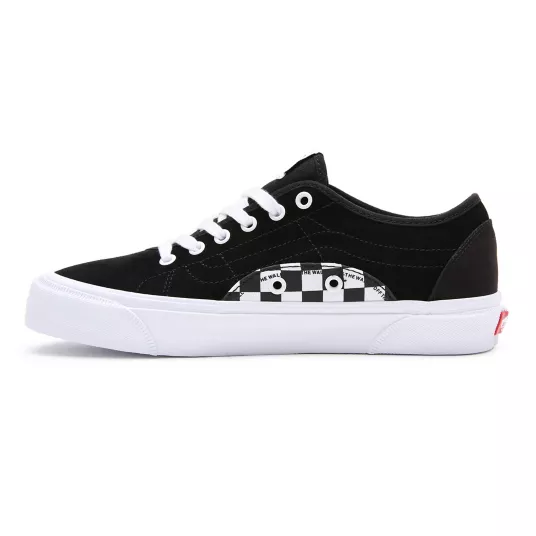 VANS Mens Bess Ni Trainers - Black - The Foot Factory