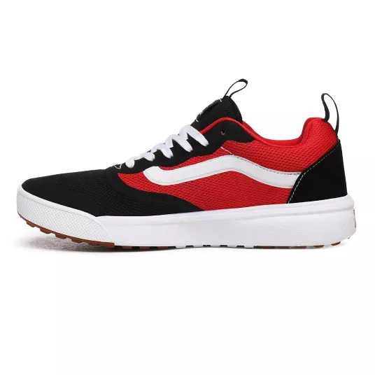 VANS Mens UltraRange Rapidweld Trainers - Black / Red