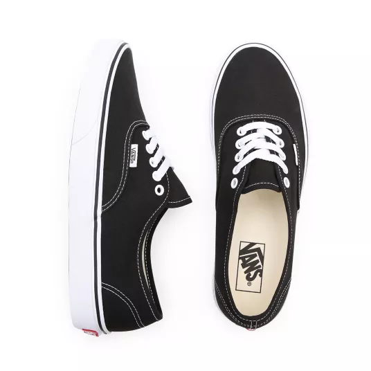 VANS Unisex Authentic Trainers - Black