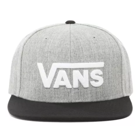 VANS Unisex Drop V Snapback Cap - Grey