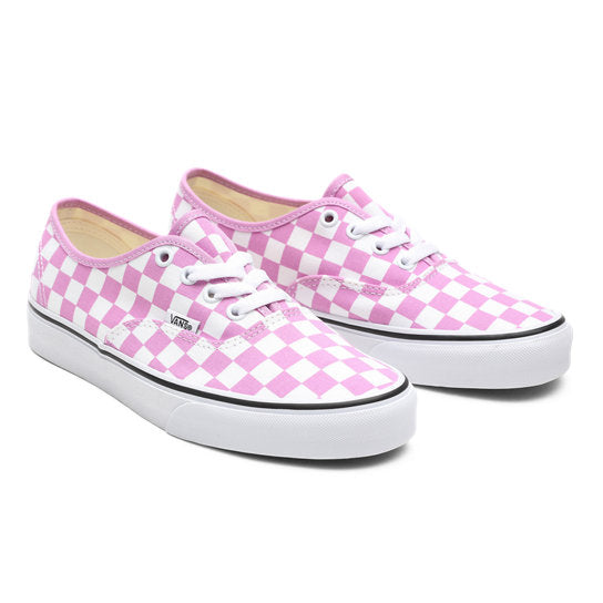 Vans - Women's  Authentic Trainer - Pink Checkerboard