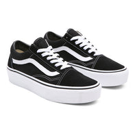 Vans Old Skool Platform Black White The Foot Factory
