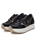Xti Womens Fashion Trainers - Black - The Foot Factory