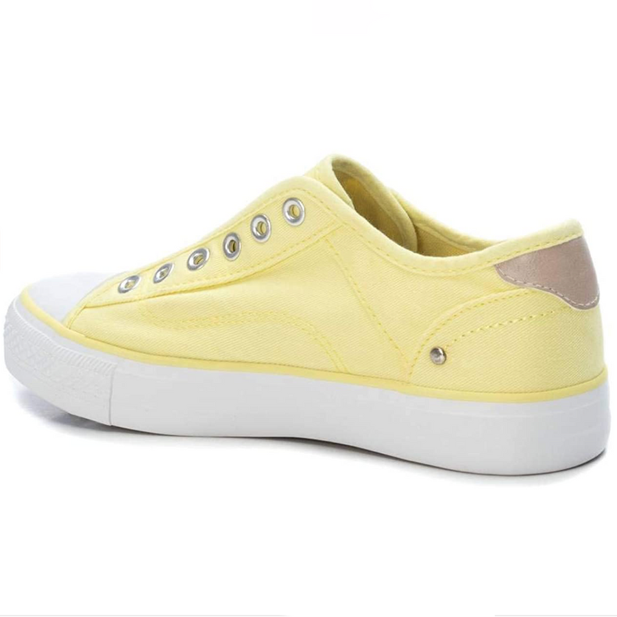 Refresh Womens Laceless Trainers - Yellow