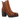 Carmela Womens Leather Ankle Boot - Camel - The Foot Factory