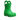 Crocs Otroški klasični dežni škornji Handle It - travnato zeleni