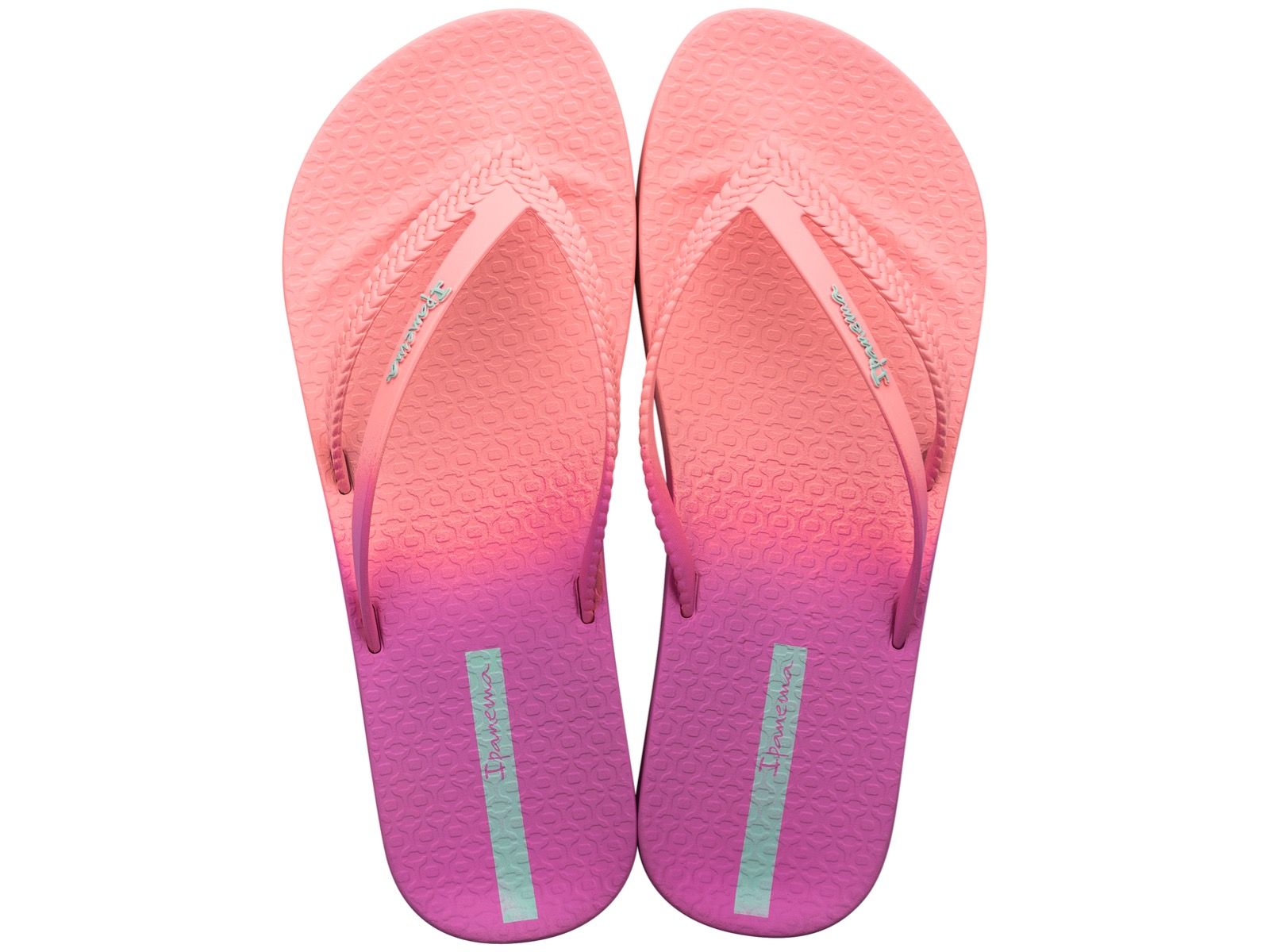 Ipanema Womens Bossa Sandals - Soft Bright Pink Purple