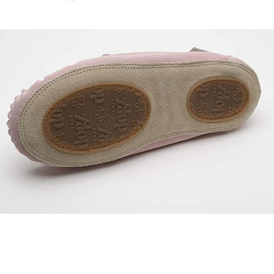 Lazy Dogz - Bessie - Moccasin Slippers - Pink