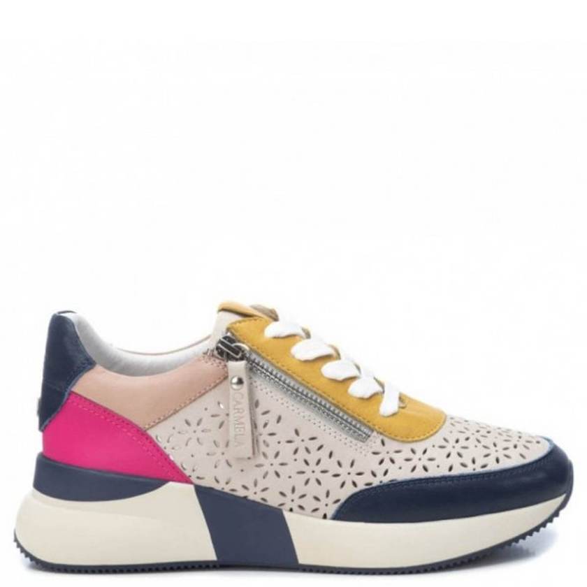 Carmela Womens Fashion Trainers - Multicoloured