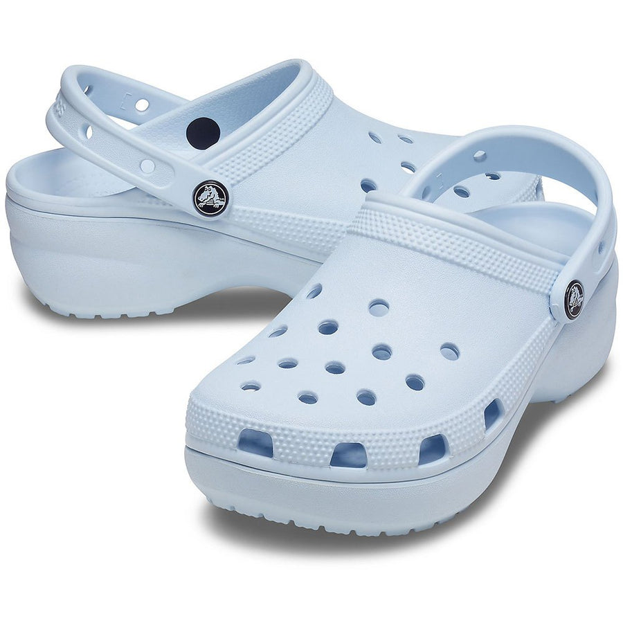 Crocs Unisex Classic Platform Clog - Mineral Blue