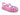 Crocs Sandalia Isabella clásica para niños - Limonada rosa - The Foot Factory