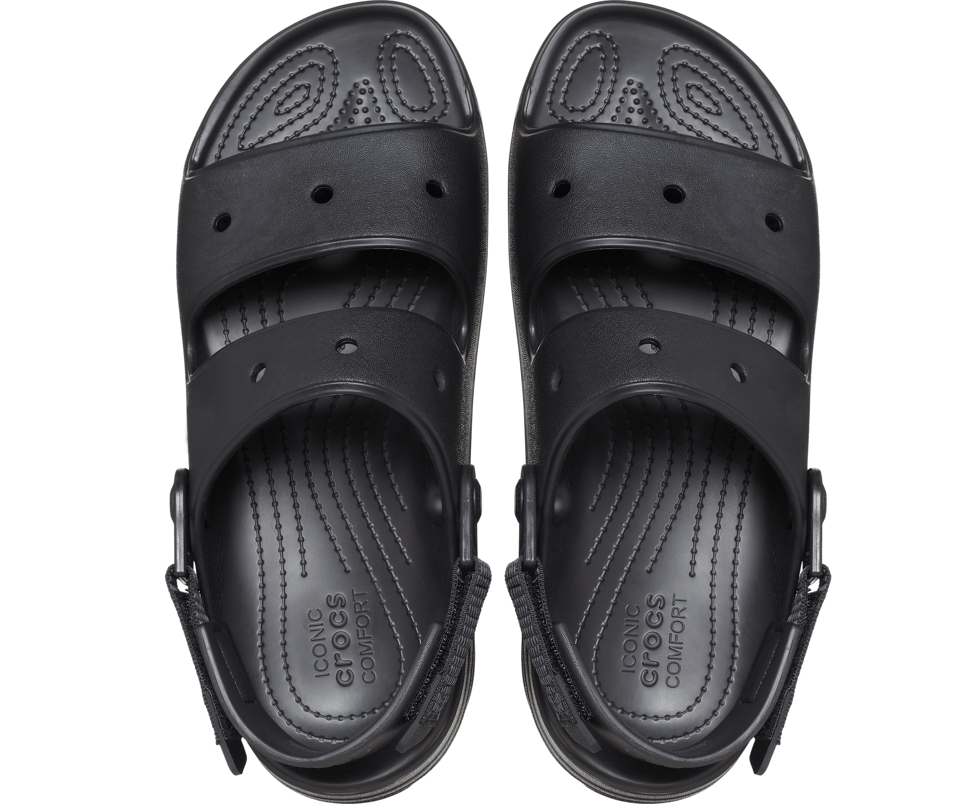 Crocs Unisex Classic All Terrain Sandal - Black - The Foot Factory