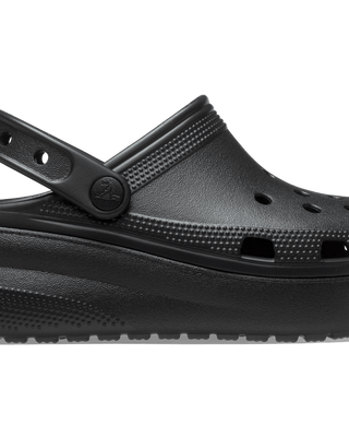 Crocs Kids Classic Cutie Platform Clog - Black - The Foot Factory
