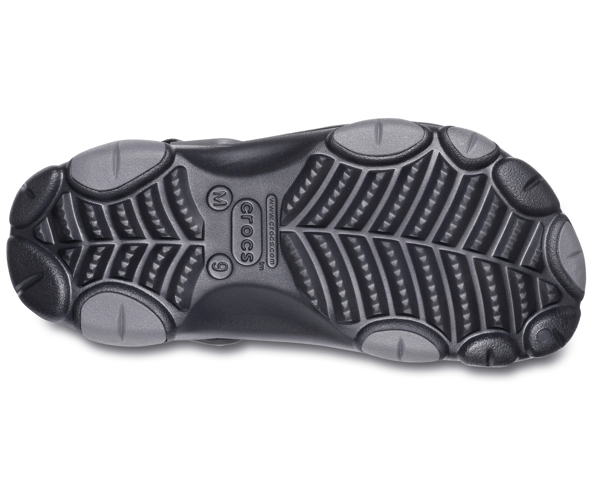 Crocs Unisex Classic All Terrain Clog - Black - The Foot Factory