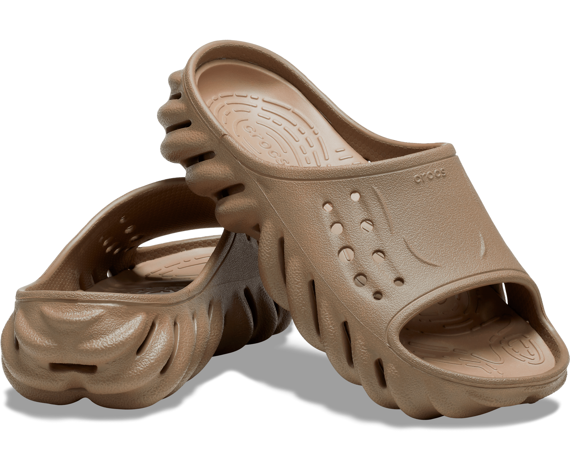 Crocs Unisex Echo Slide - Tweed