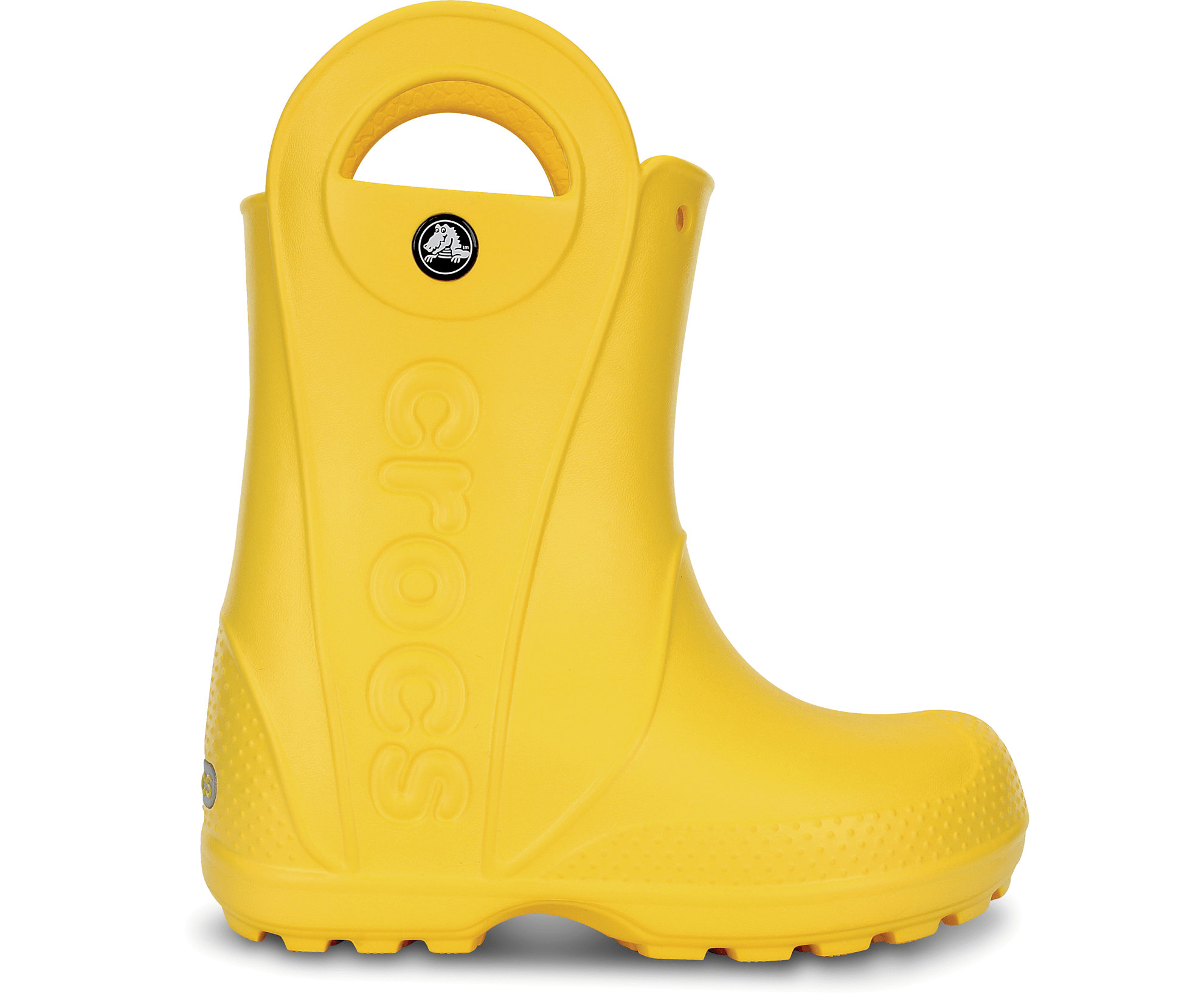 Crocs Kids Handle It Rain Boot - Yellow