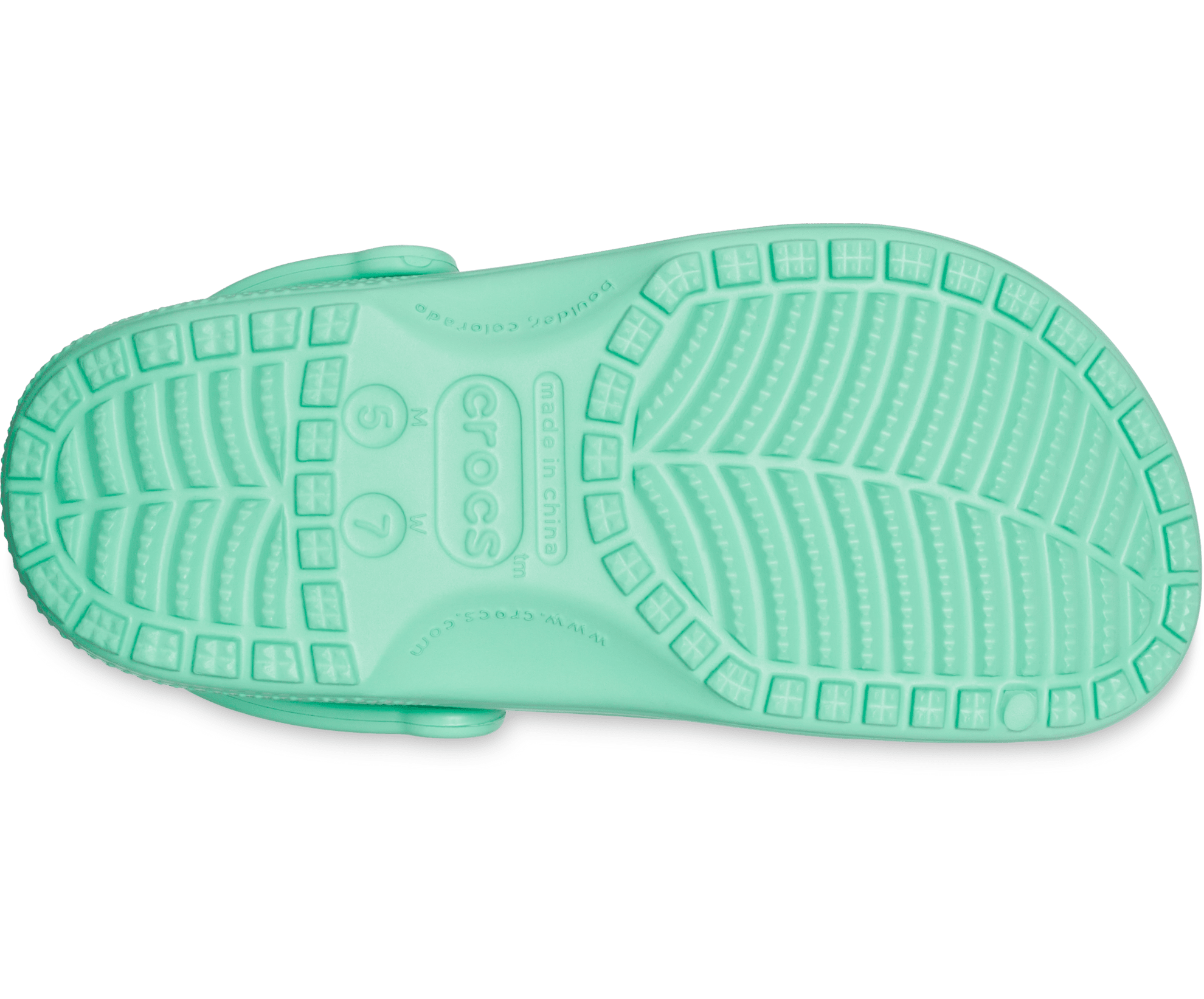 Crocs Unisex Classic Clog - Jade Stone - The Foot Factory