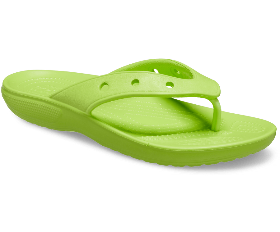Crocs Unisex Classic Flip Flop - Limeade